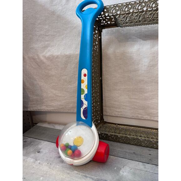 Fisher Price Corn Popper Baby Push Toy - Picture 3 of 9